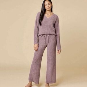 Softies Waffle Marshmallow Luxe Lounge Set- Driftwood Oprah’s favorites! Size L